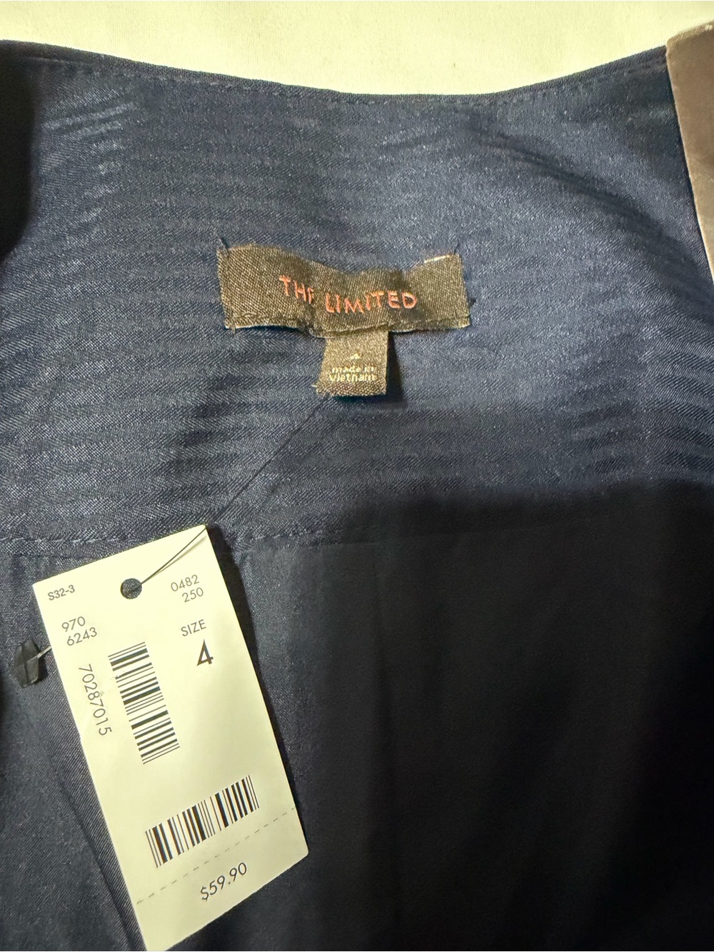 The Limited Navy Pencil Skirt - Picture 2 of 5